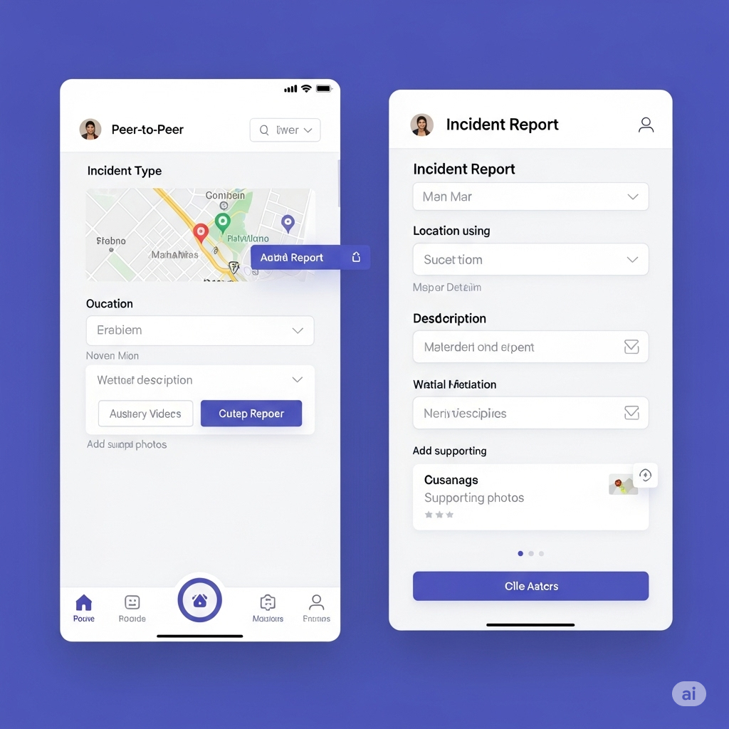 Experiment with a P2P Incident Reporter