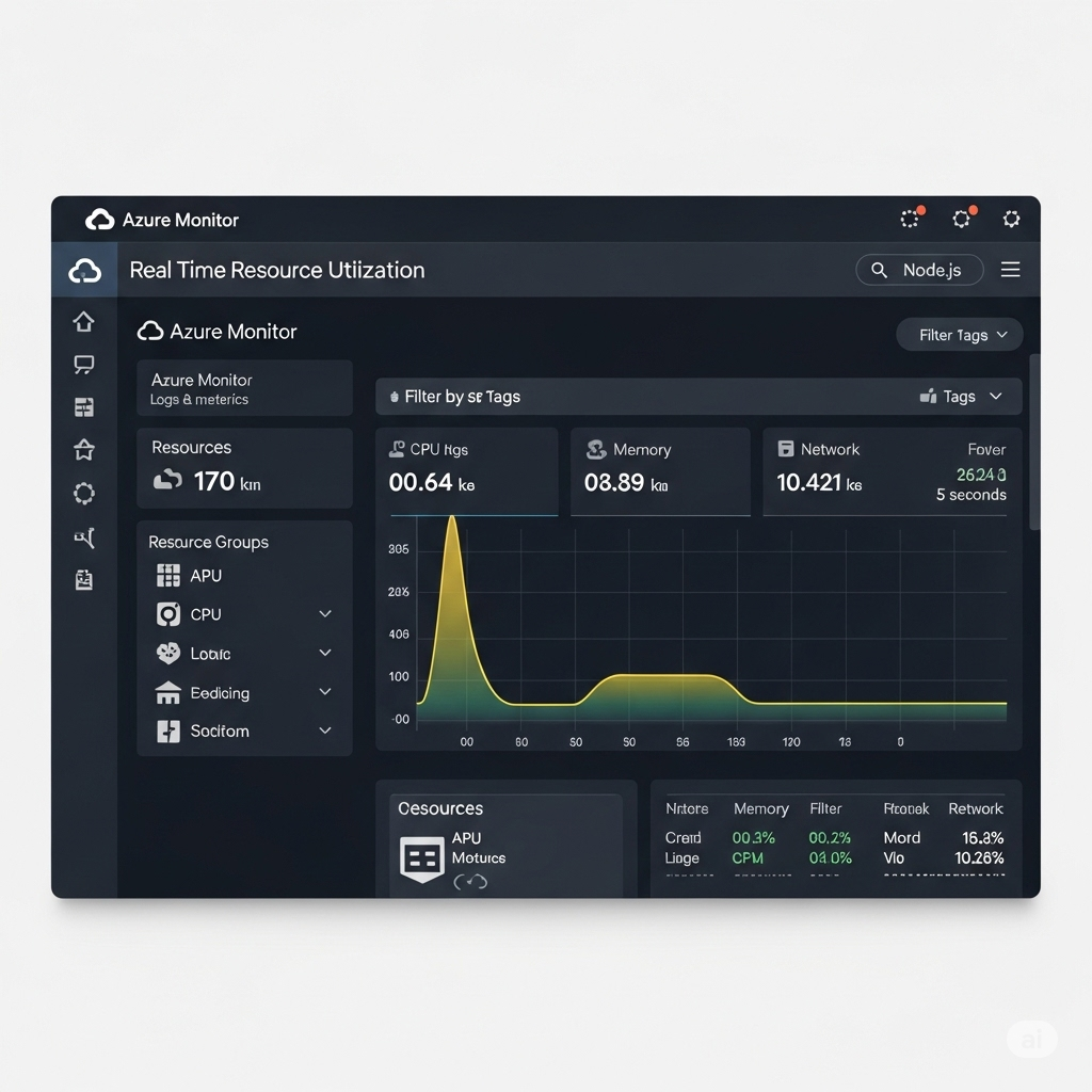 Creating a Real-Time Cloud Resource Utilization Tracker